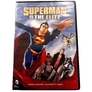 Superman vs The Elite DVD DC Comics Premiere Movie Warner Bros Animation NEW